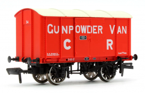 Rapido Trains Caledonian Railway Gunpowder Van No:34 OO Gauge  908022